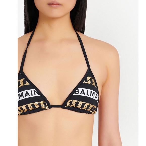 BALMAIN**Chain-Linked Embossed Bikini Set**US/Sm. $640 - Picture 4 of 8